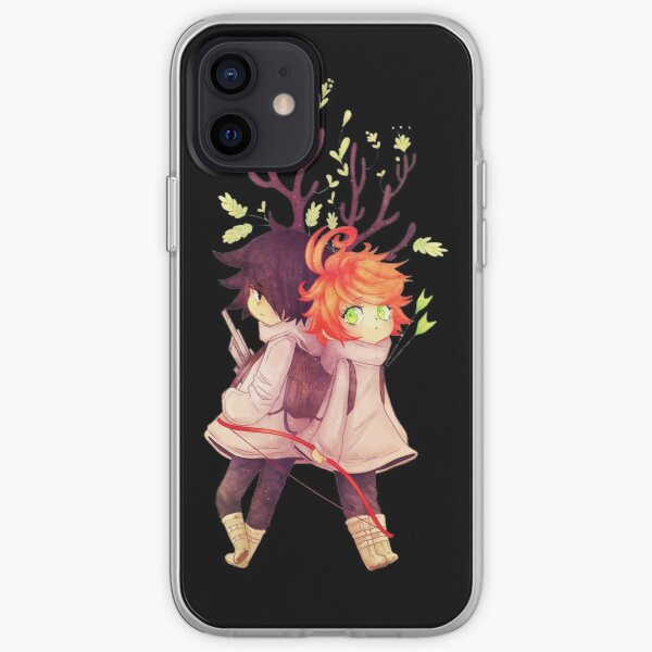 The promised neverland Emma & Ray iPhone Soft Case RB0309 product Offical The Promised Neverland Merch