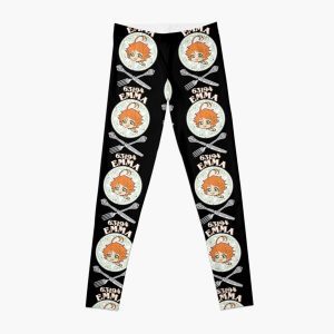 THE PROMISED NEVERLAND EMMA CHIBI (GRUNGE STYLE)  Leggings RB0309 product Offical The Promised Neverland Merch