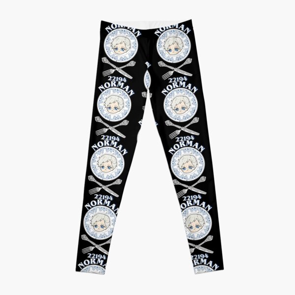 THE PROMISED NEVERLAND NORMAN CHIBI (GRUNGE STYLE)  Leggings RB0309 product Offical The Promised Neverland Merch