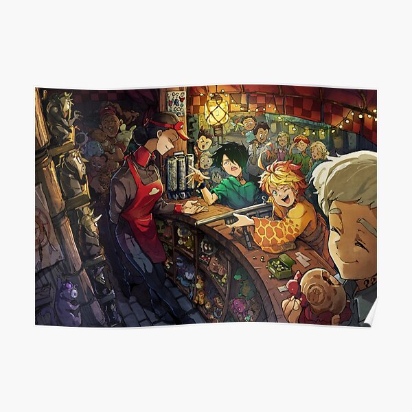 The promised neverland !! FINDOLAND Poster RB0309 product Offical The Promised Neverland Merch