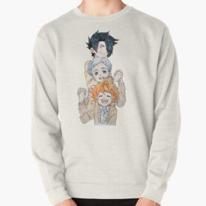 The Promised Neverland - cute Ray Emma and Norman  Pullover Sweatshirt RB0309 product Offical The Promised Neverland Merch