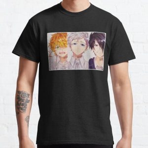 The Promised Neverland , crying Ray Emma & Norman  Classic T-Shirt RB0309 product Offical The Promised Neverland Merch