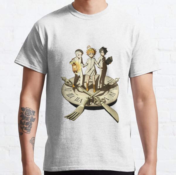 Emma, Ray & Norman Trio - The Promised Neverland Classic T-Shirt RB0309 product Offical The Promised Neverland Merch