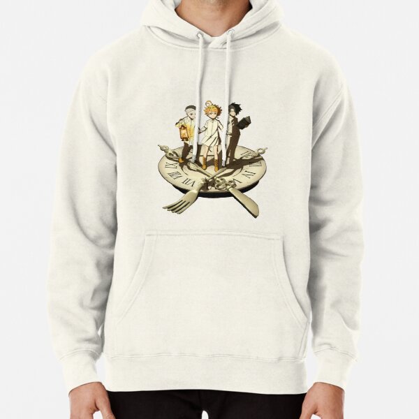 Emma, Ray & Norman Trio - The Promised Neverland Pullover Hoodie RB0309 product Offical The Promised Neverland Merch