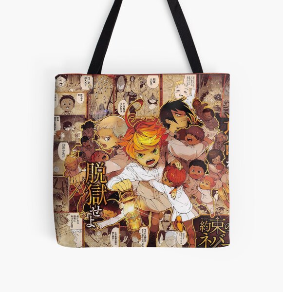 Yakuso no neverland, The Promised Neverland, anime poster All Over Print Tote Bag RB0309 product Offical The Promised Neverland Merch