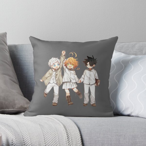 The Promised Neverland Throw Pillow RB0309 product Offical The Promised Neverland Merch