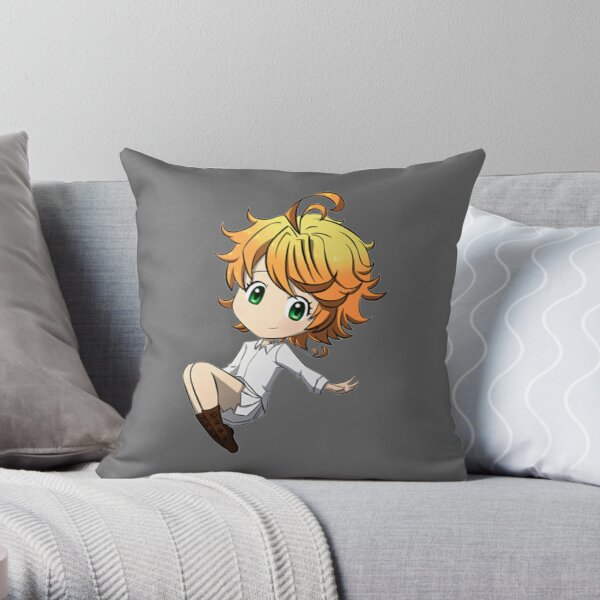 The Promised Neverland Emma Throw Pillow RB0309 product Offical The Promised Neverland Merch