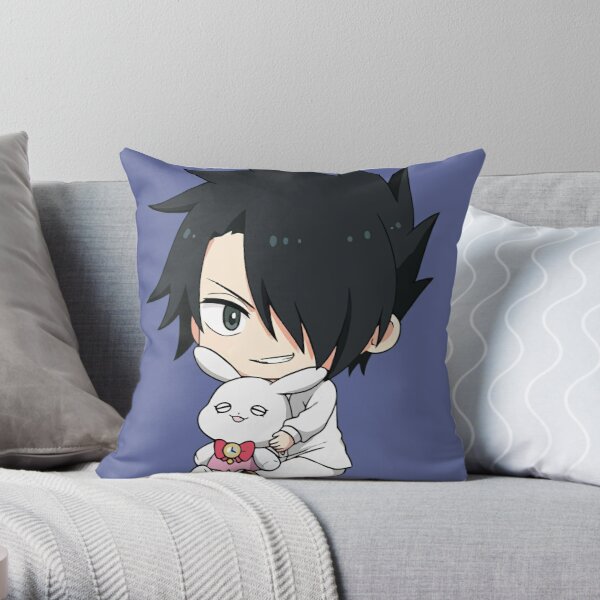 The Promised Neverland- Ray Throw Pillow RB0309 product Offical The Promised Neverland Merch