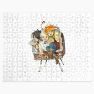 The promised neverland Emma,Ray & norman Playing Jigsaw Puzzle RB0309 product Offical The Promised Neverland Merch