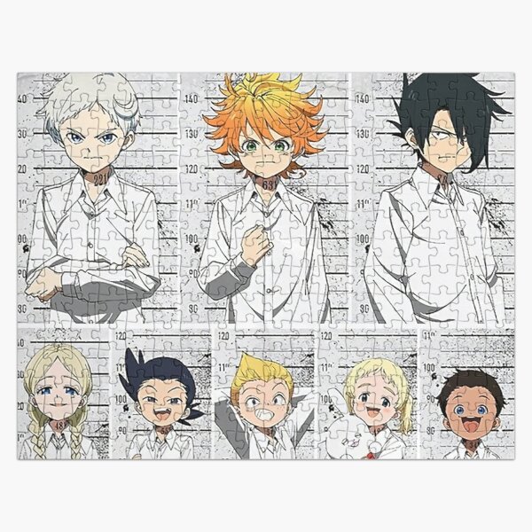 The Promised Neverland Photoshoot Funny Jigsaw Puzzle RB0309 product Offical The Promised Neverland Merch